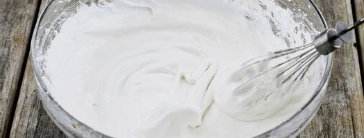 заварной белковый крем. Шаг 4