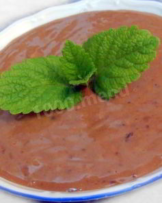 Заварной шоколадный крем