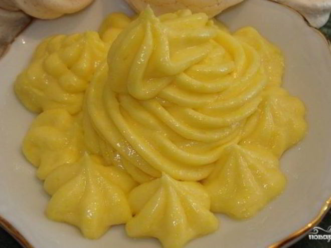 Рецепт заварного сливочного крема