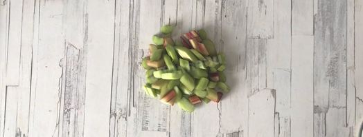 лимонная панна котта с ревеневым соусом. Шаг 10