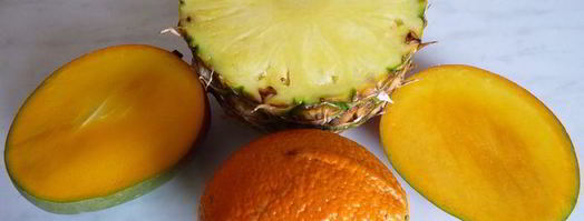 манговый сорбет с ананасами. Шаг 3