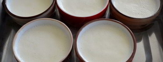 молочный десерт нежность. Шаг 4