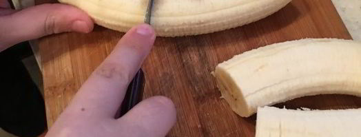 банановое мороженое. Шаг 2