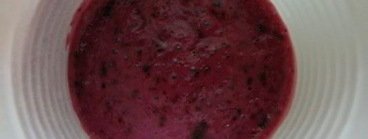 черносмородиновое мороженое с йогуртом. Шаг 5