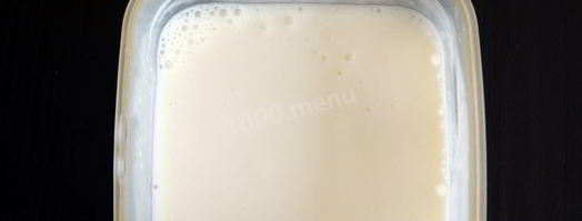 домашнее мороженое без яиц. Шаг 2