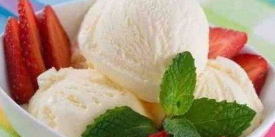 Домашнее мороженое на молоке