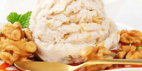 Домашнее мраморное мороженое