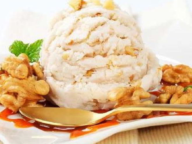 Рецепт домашнего мраморного мороженого