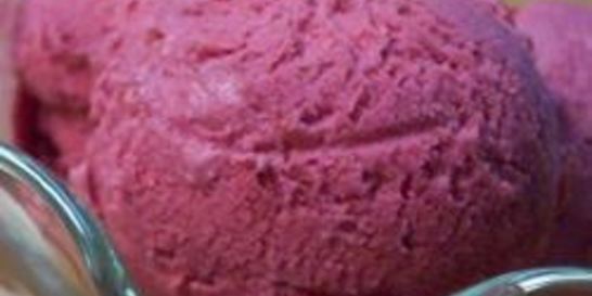 Домашнее ягодное мороженое