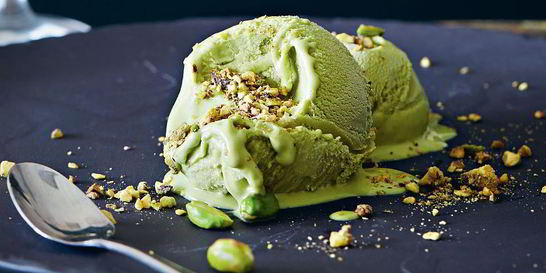 Фисташковое мороженое