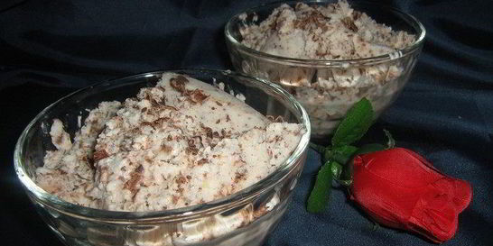 Имбирно-шоколадное мороженое из йогурта