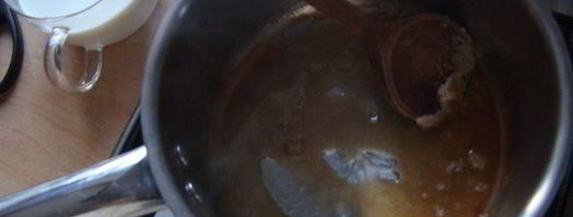 карамельное мороженое. Шаг 2