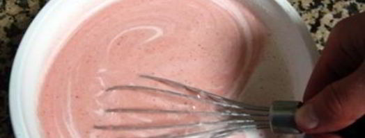 клубничное мороженое с мятой. Шаг 9