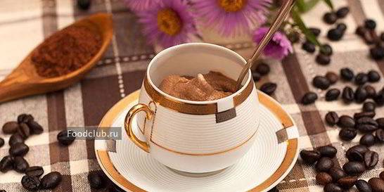 Кофейно-шоколадное диетическое мороженое