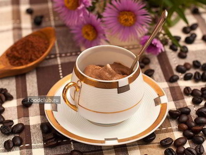 Рецепт кофейно-шоколадного диетическое мороженое