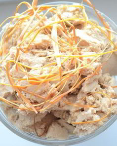 Кофейное мороженое с карамелью