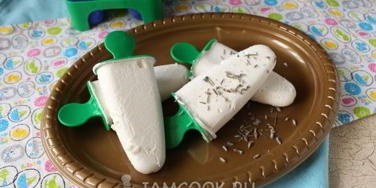 Лавандовое мороженое