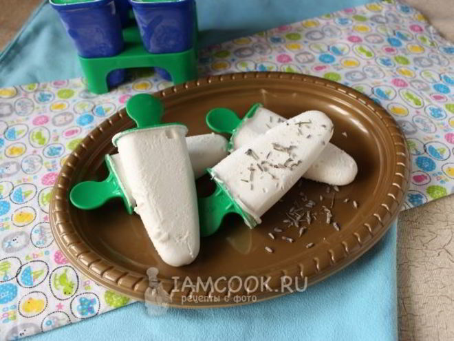 Рецепт лавандового мороженого