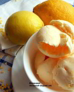 Лимонное мороженое