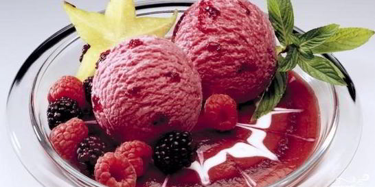 Малиновое мороженое