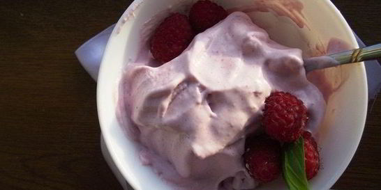 Малиновый пломбир