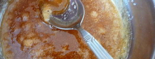 медовое мороженое карамельная груша. Шаг 2