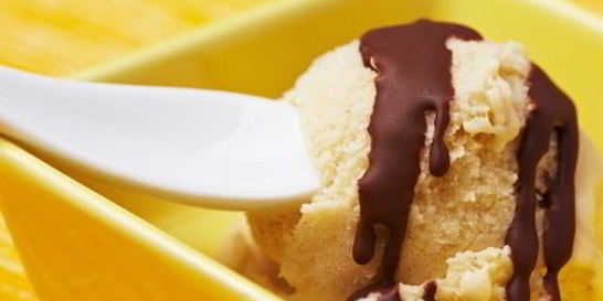 Мороженое из банана и молока