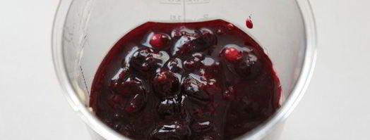 мороженое из черной смородины и йогурта. Шаг 4