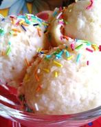 Мороженое из дыни с медом