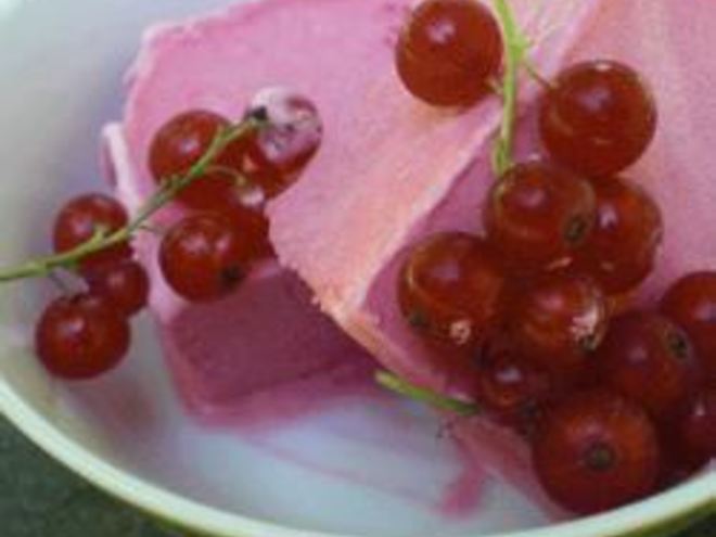 Рецепт мороженого из красной смородины