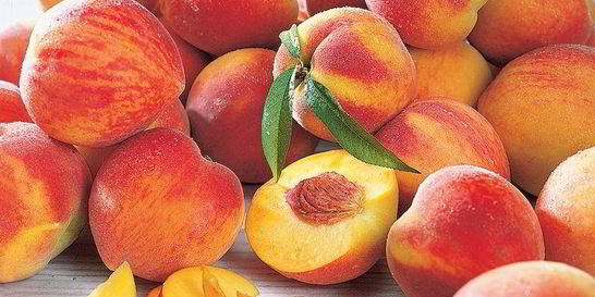 Мороженое из персиков