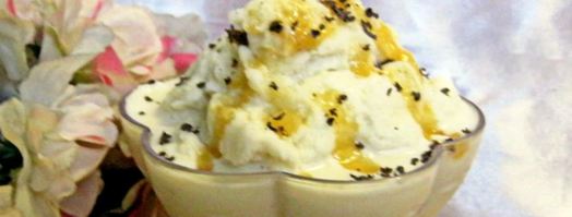 мороженое из зеленого чая с мятой и корицей. Шаг 7