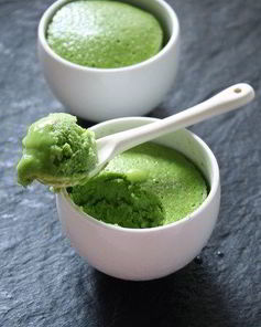 Мороженое из зеленого чая