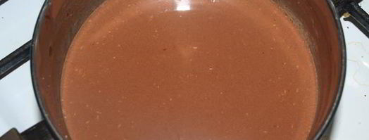 мороженое с грейпфрутом и шоколадным соусом. Шаг 5