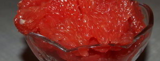 мороженое с грейпфрутом и шоколадным соусом. Шаг 7