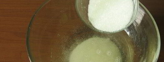 мороженое с шампанским и грушами. Шаг 2