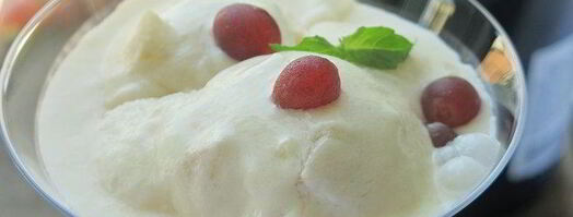 мороженое с шампанским и грушами. Шаг 8