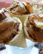 Мороженое шоколадное