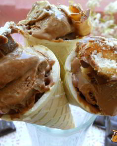 Мороженое шоколадное