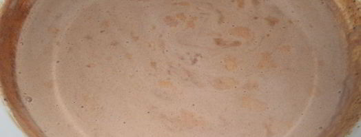 мороженое шоколадное. Шаг 2