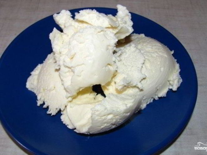 Рецепт мороженого зефир