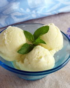 Мятное мороженое