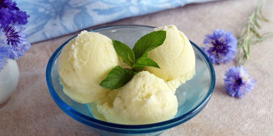 Мятное мороженое