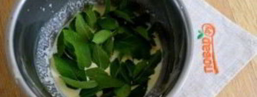 мятное мороженое. Шаг 2