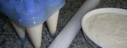 нежное мороженое из творога. Шаг 21