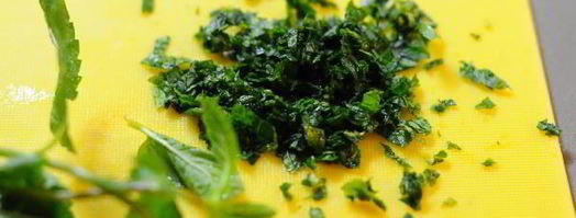 шоколадное и мятное мороженое. Шаг 4