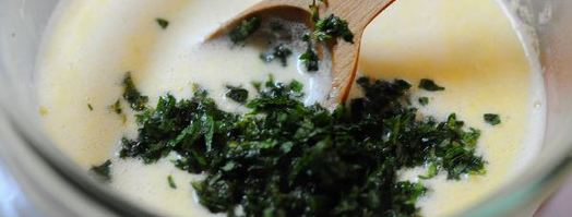 шоколадное и мятное мороженое. Шаг 5