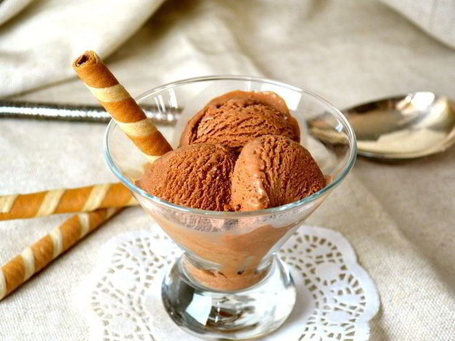 Рецепт шоколадного мороженого с черным перцем