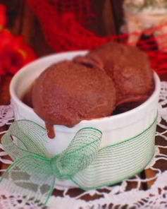 Шоколадное мороженое