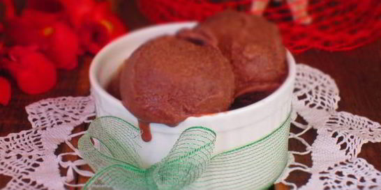 Шоколадное мороженое